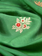 Banarasi Pure Katan Silk Handwoven Kadhuva Saree