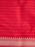 Bridal Red Handwoven Banarasi Pure Katan Silk Kadhwa Saree