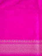 Magenta Pink Banarasi Pure Katan Silk Tilfi Kadhwa Saree with Meenakari