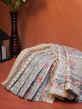 Soft Organza Silk Heavy Floral Embroidered Saree