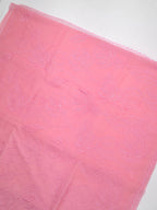 Vibrant Pink Soft Silk Floral Embroidered Saree