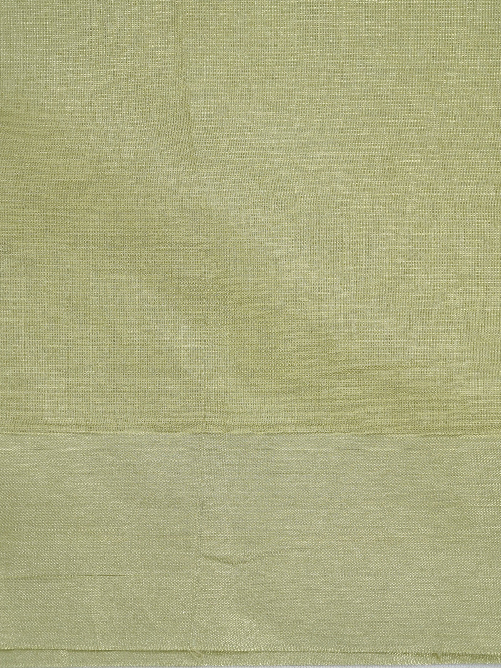 Tissue Silk Embroidered Saree – Pastel Green