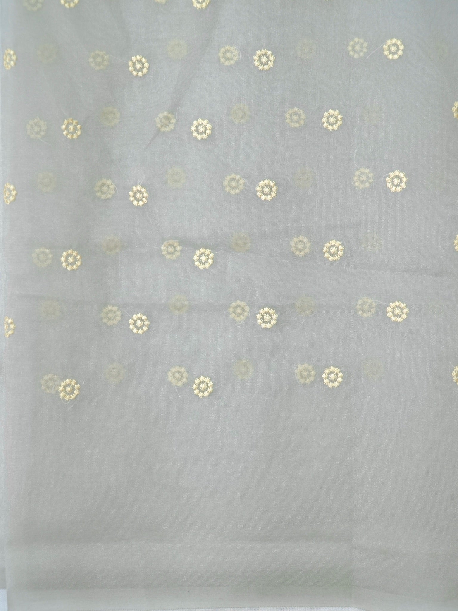 Soft Organza Silk Heavy Floral Embroidered Saree