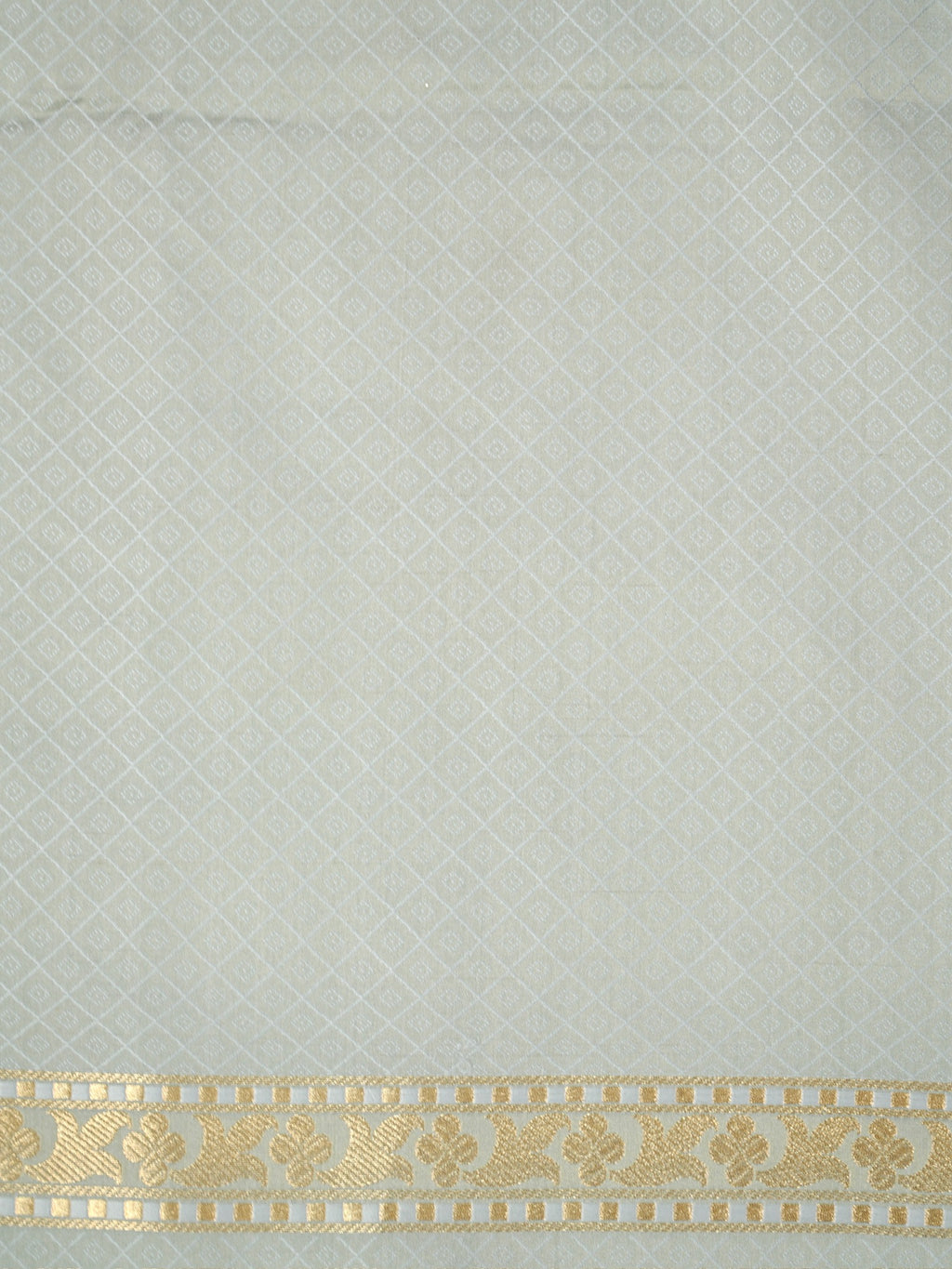 Banarasi Mushru Katan Silk Saree – Pastel Mint Green