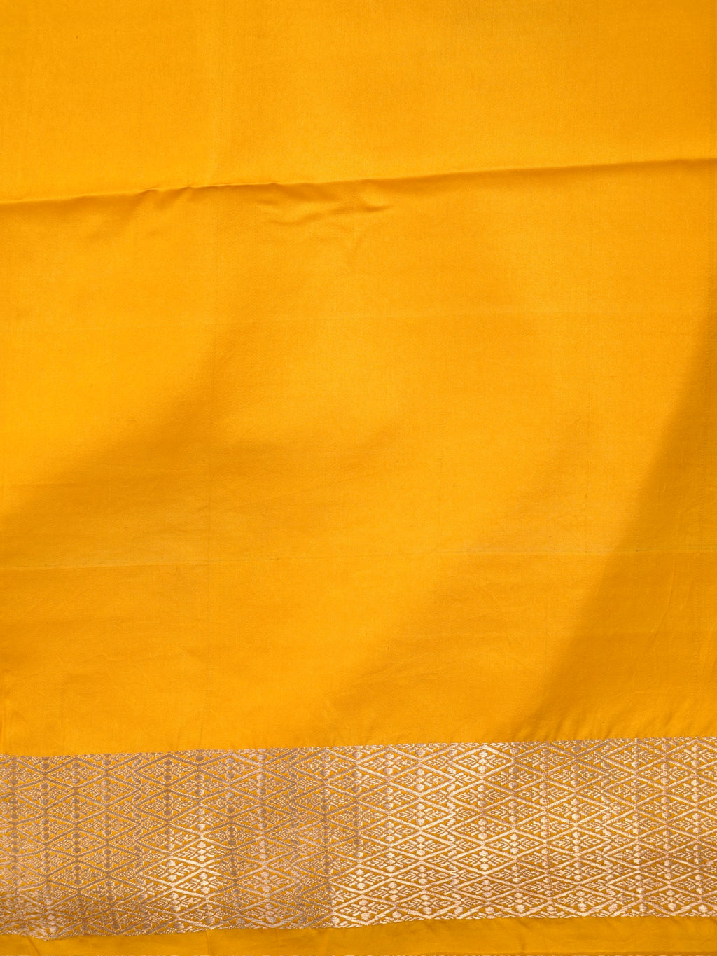 Banarasi Pure Mushru Katan Silk Saree with Minakari -Mustard Yellow