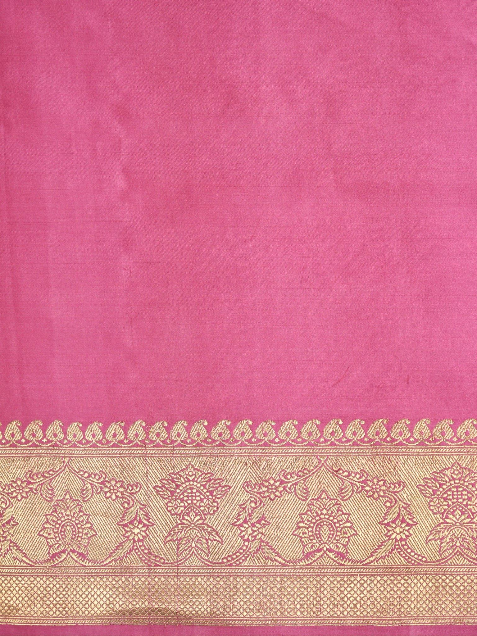 Banarasi Pure Mushru Katan Silk Kadhuva Weaving Saree-Pink