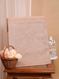 Soft Organza Silk Embroidered Saree – Blush Peach