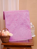Soft Organza Silk Embroidered Saree – Pink Lilac