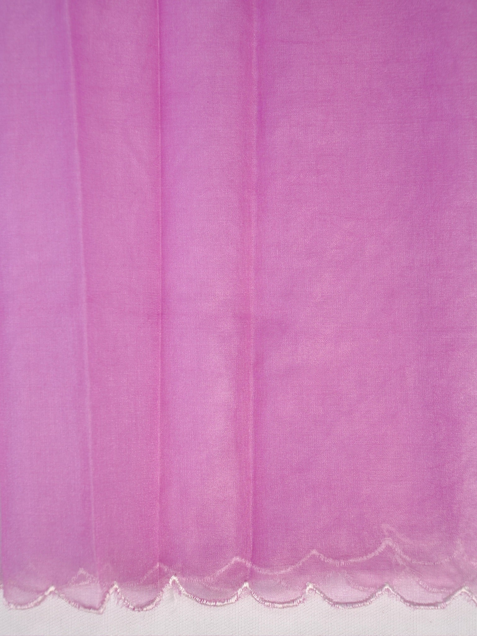 Soft Organza Silk Embroidered Saree – Purple