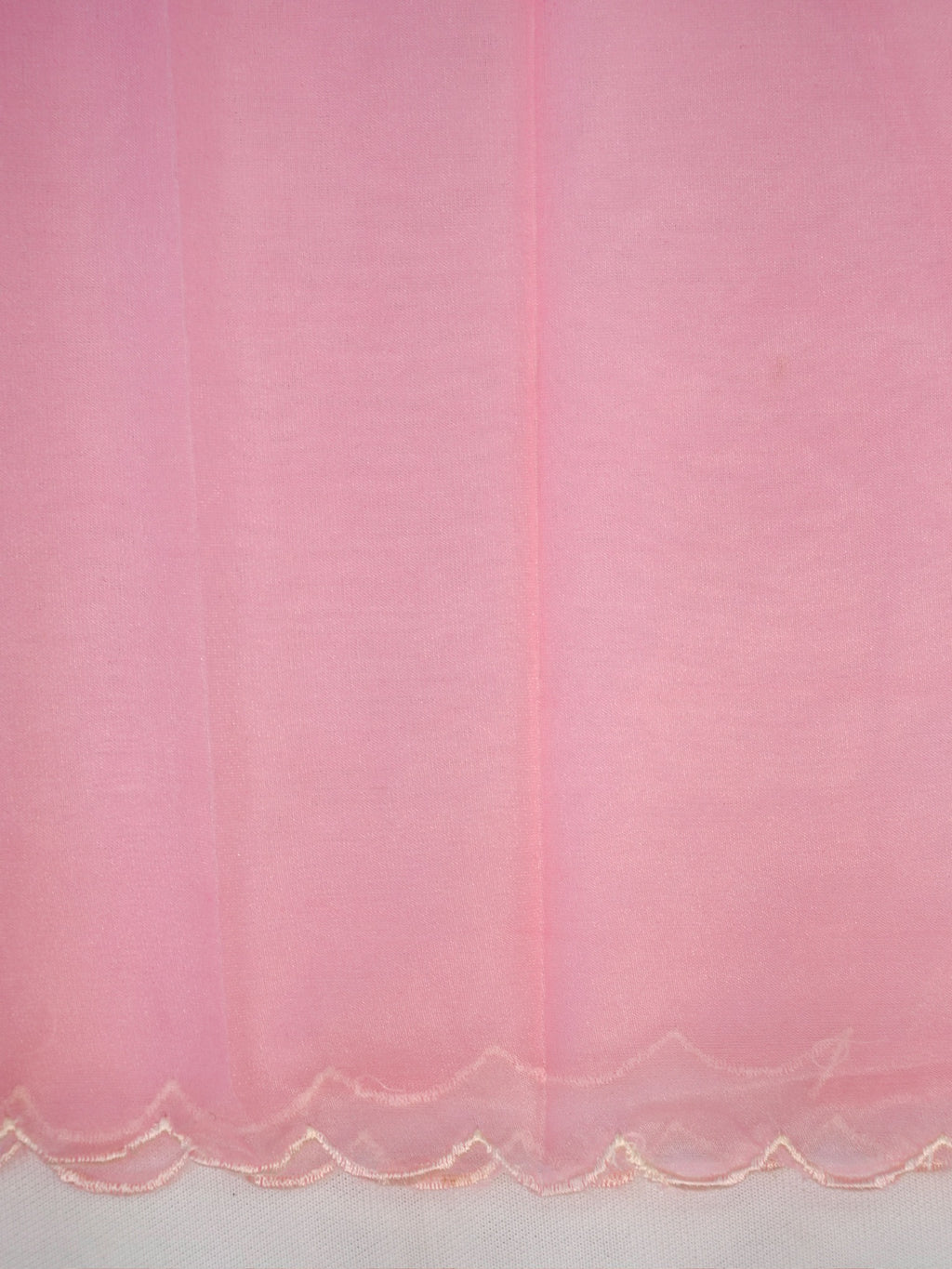 Soft Organza Silk Embroidered Saree – Baby Pink
