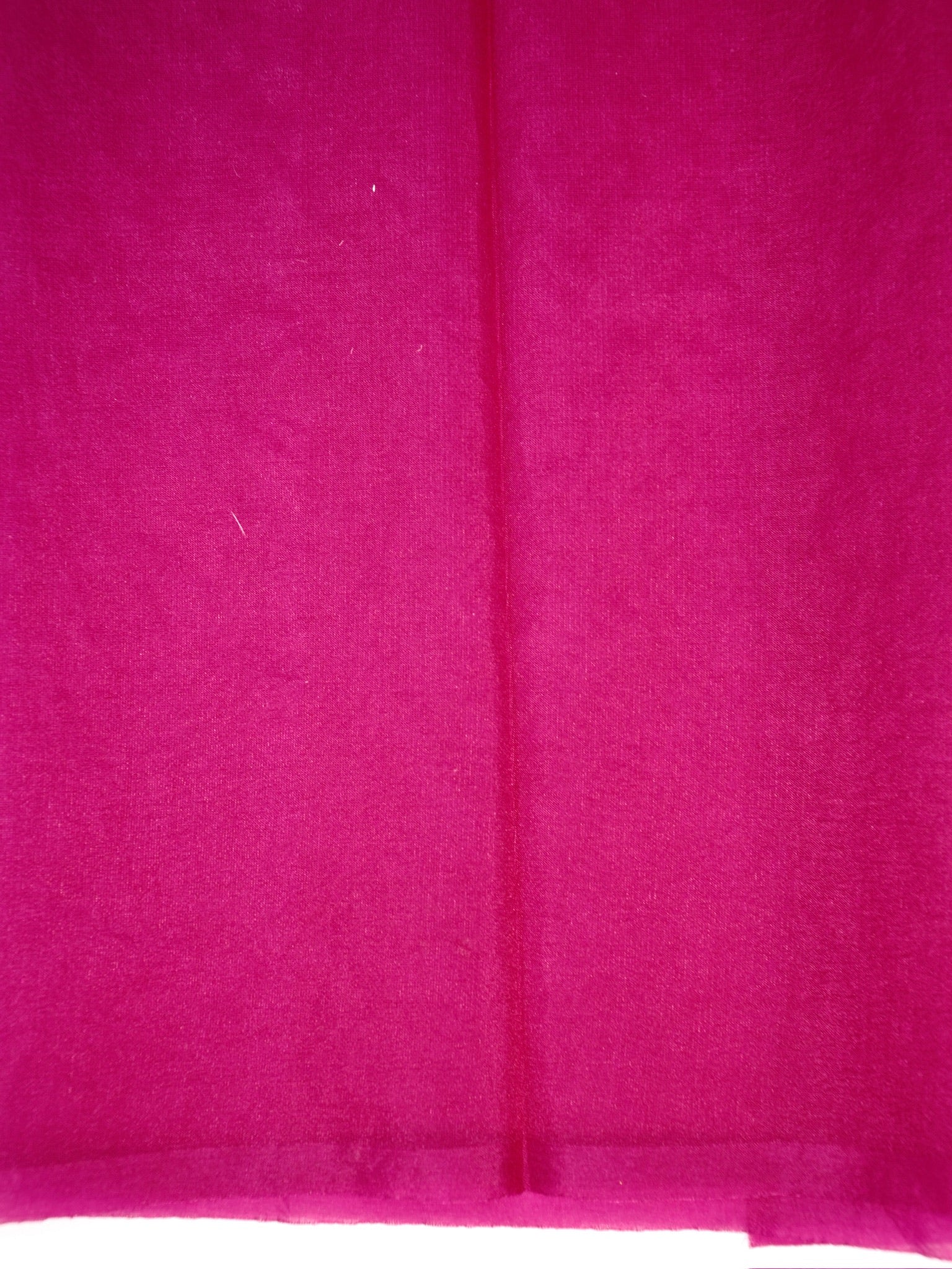 Soft Organza Silk Embroidered Saree - Deep Magenta