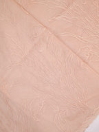Soft Organza Silk Embroidered Saree – Blush Peach