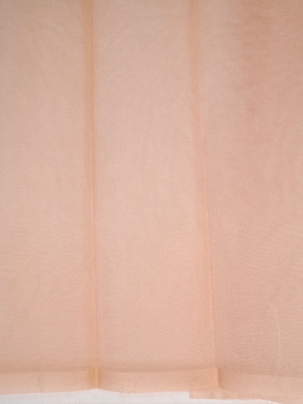 Soft Organza Silk Embroidered Saree – Blush Peach