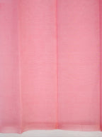 Soft Organza Silk Embroidered Saree Peach Pink / Coral Pink