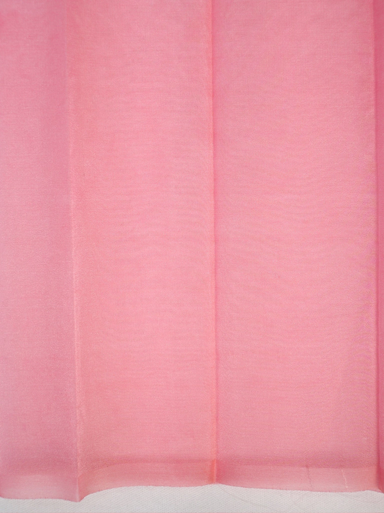 Soft Organza Silk Embroidered Saree Peach Pink / Coral Pink
