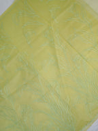 SOFT ORGANZA SILK EMBROIDERED SAREE – LIGHT GREEN