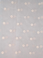 SOFT ORGANZA SILK EMBROIDERED SAREE – GREY