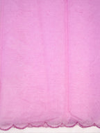 Soft Organza Silk Embroidered Saree Lavender Pink / Lilac Pink