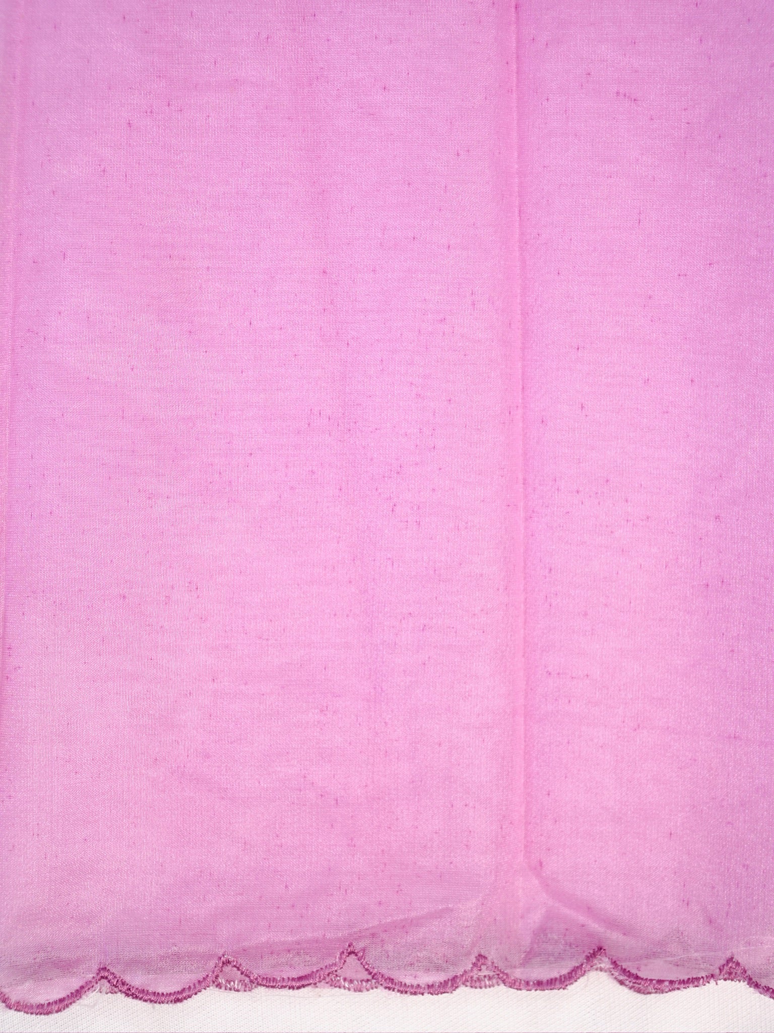 Soft Organza Silk Embroidered Saree Lavender Pink / Lilac Pink
