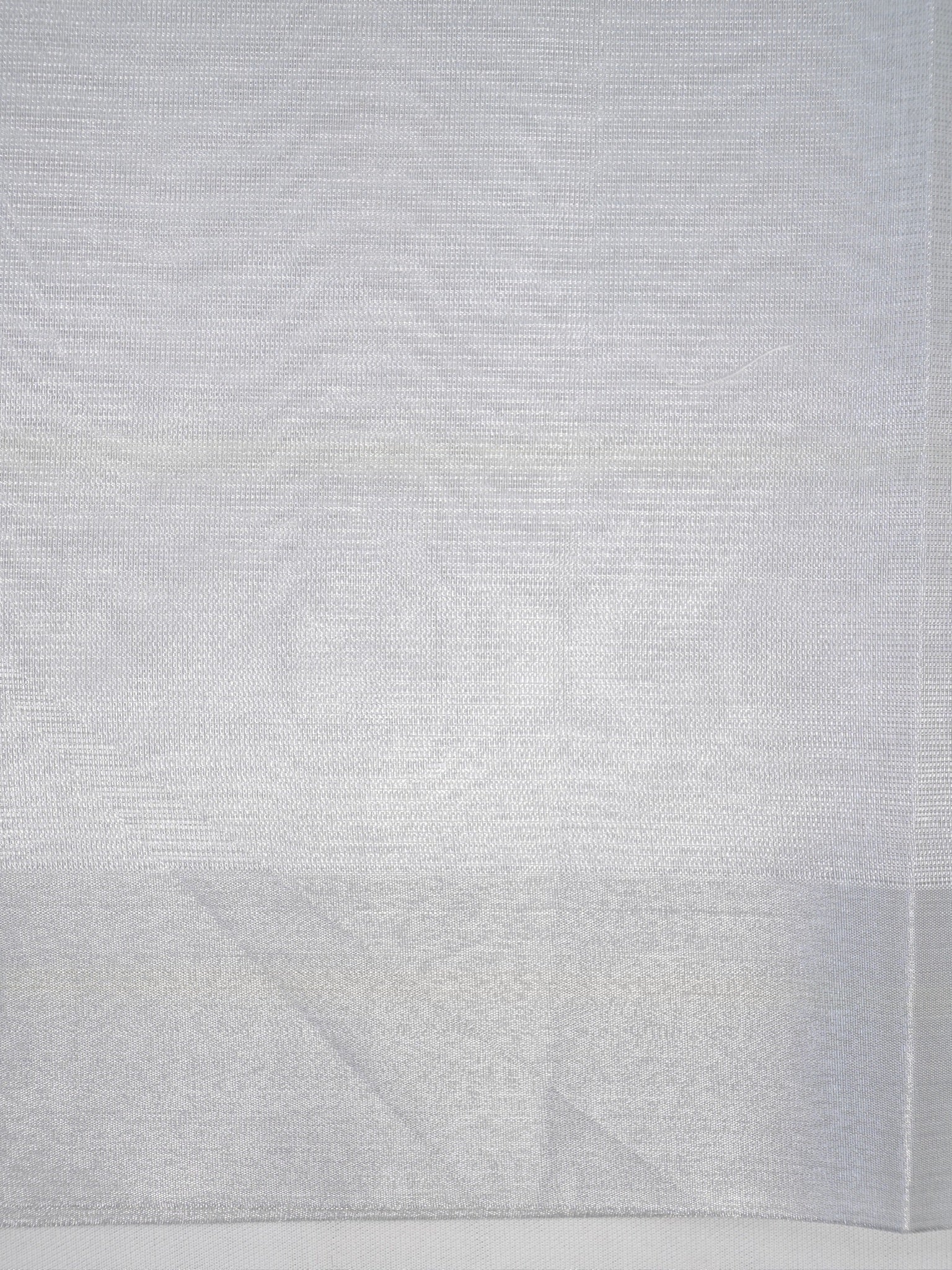 Soft Tissue Silk Embroidered Saree - Elegant Silver Grey