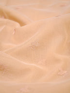Soft Kota Silk Embroidered Saree – Beige