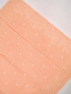 Soft Kota Silk Embroidered Saree – Peach