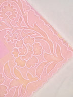Soft Kota Silk Embroidered Saree – Baby Pink