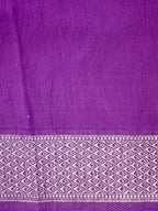 Mustard Yellow Banarasi Semi Butter Silk Saree with Meenakari Floral Work