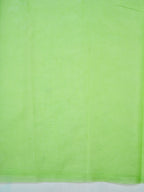Parrot Green Soft Organza Silk Floral Embroidered Saree with Scalloped Border