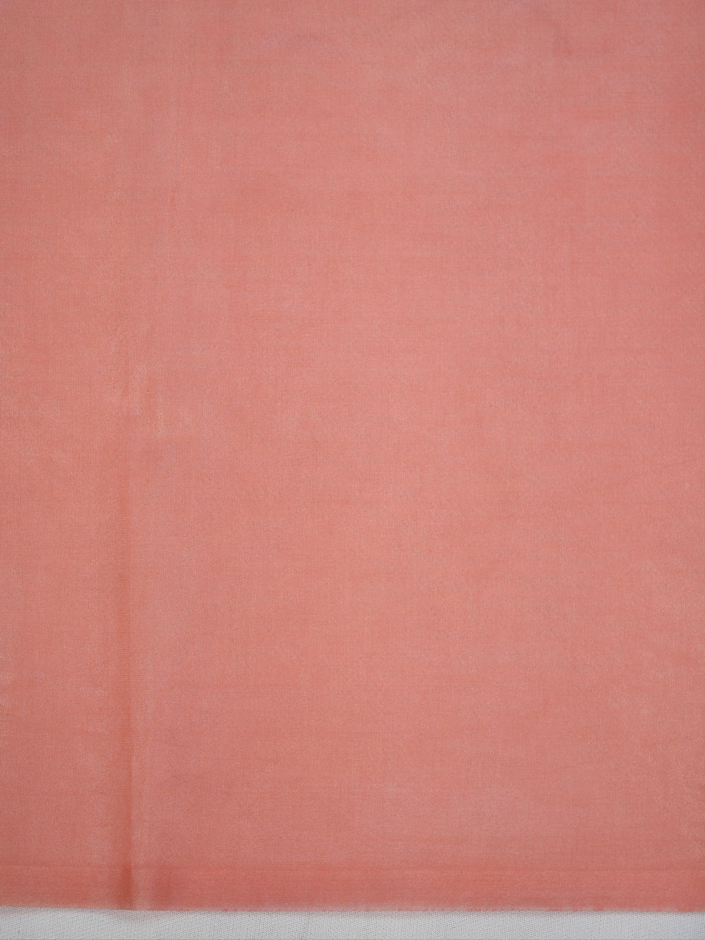 Peach Soft Organza Rose Embroidered Saree