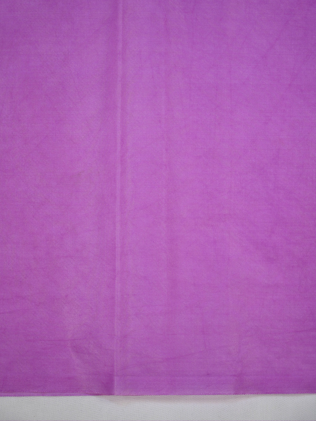 Lavender Soft Organza Silk Floral Embroidered Saree with Scalloped Border