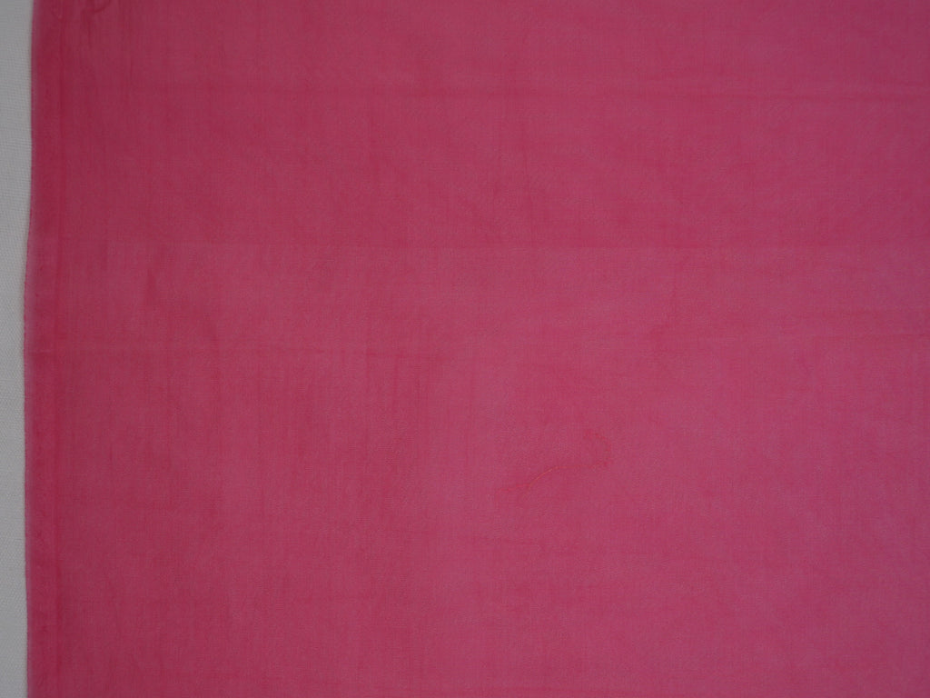 Rani Pink Soft Organza Rose Embroidered Saree