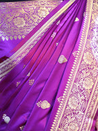 Banarasi Mushru Katan Silk Saree