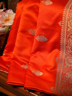 Banarasi Mushru Katan Silk Saree