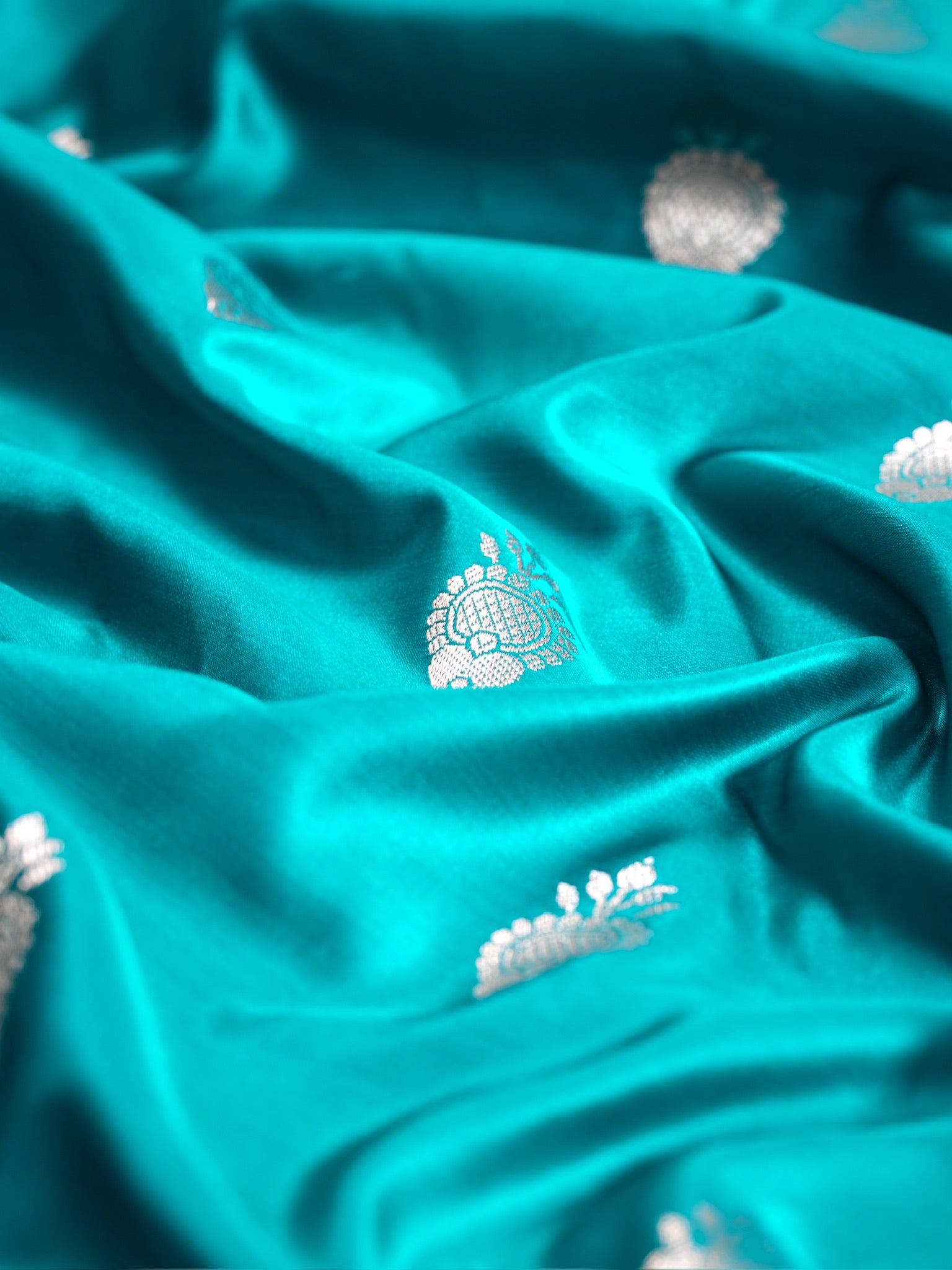 Banarasi Mushru Katan Silk Saree