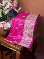Banarasi Mushru Katan Silk Saree