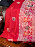 Banarasi Pure Katan Silk Handwoven Saree