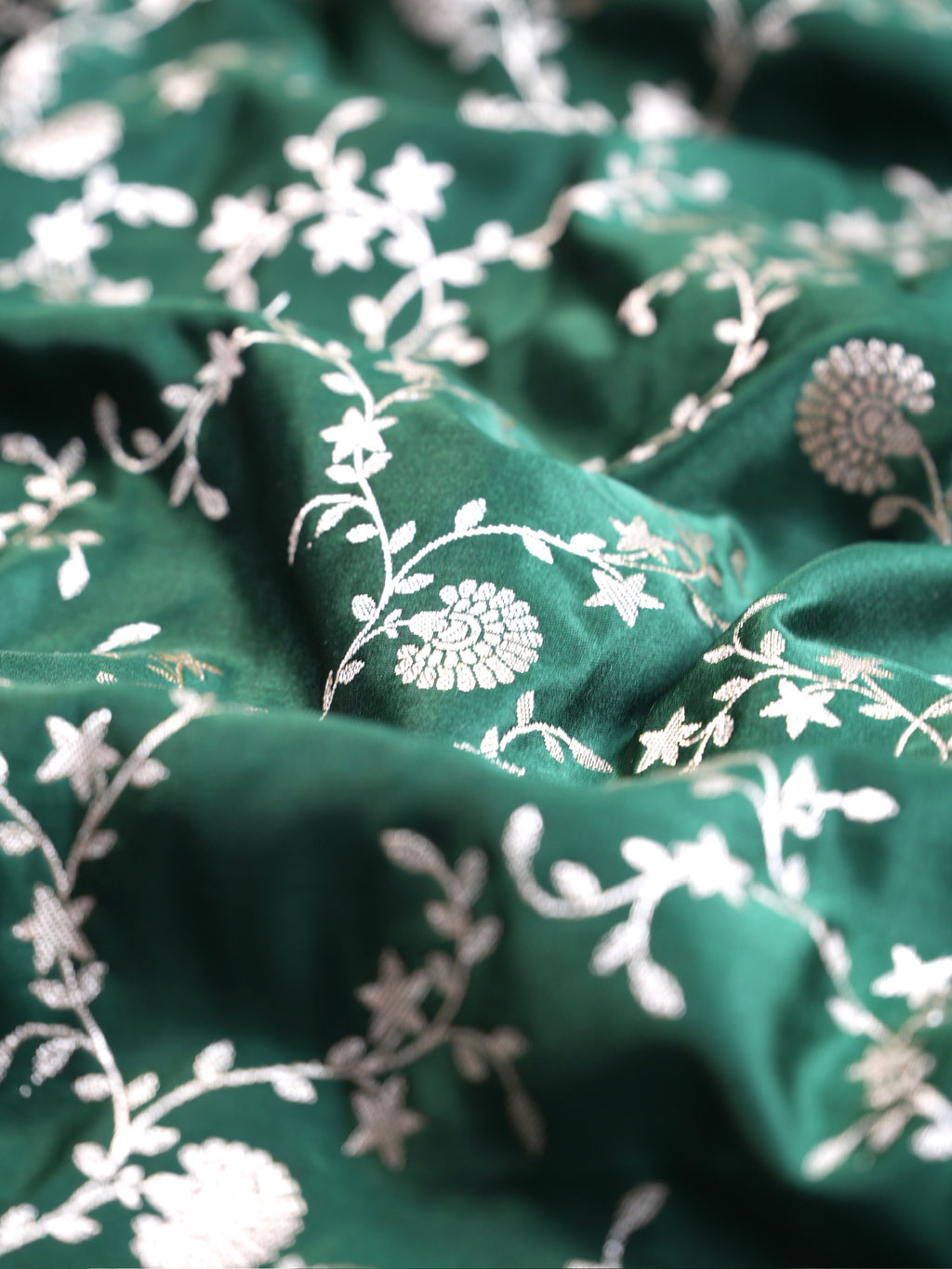 Banarasi Mushru Katan Silk Saree