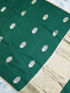 Banarasi Pure Mushru Silk Handwoven Saree