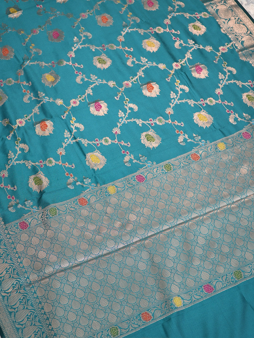 Banarasi Semi Katan Silk Saree