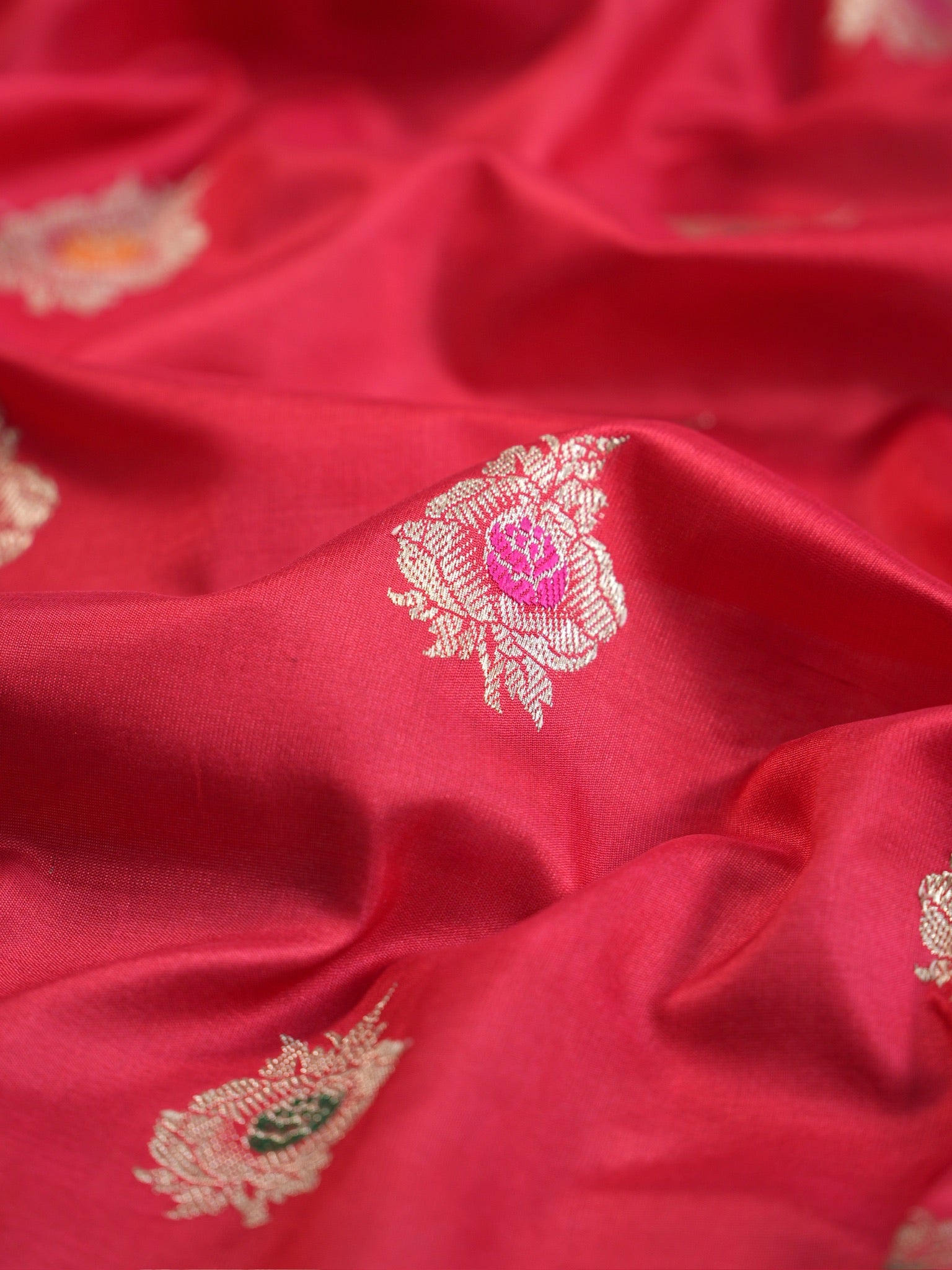 Banarasi Pure Katan Silk Handwoven Saree