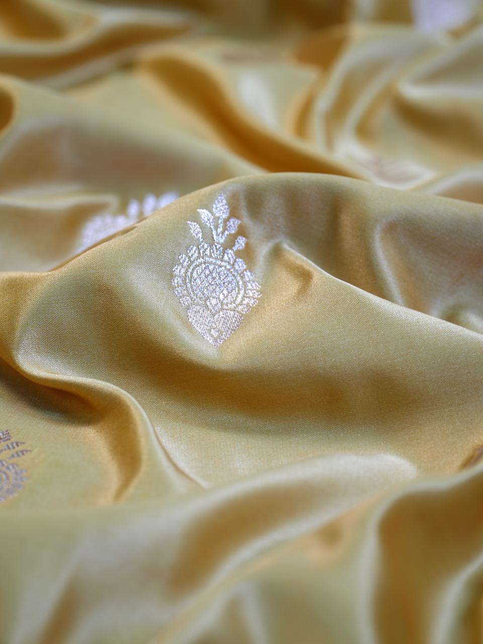 Banarasi Mushru Katan Silk Saree