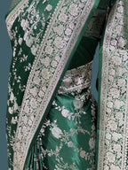 Banarasi Mushru Katan Silk Saree