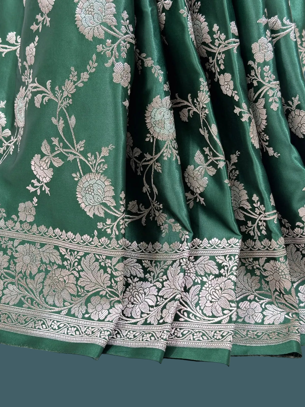 Banarasi Mushru Katan Silk Saree