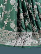 Banarasi Mushru Katan Silk Saree