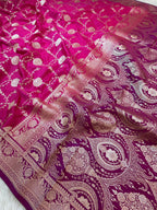 Banarasi Mushru Katan Silk Saree