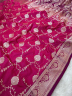 Banarasi Mushru Katan Silk Saree