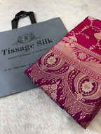 Banarasi Mushru Katan Silk Saree