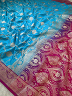 Banarasi Mushru Katan Silk Saree