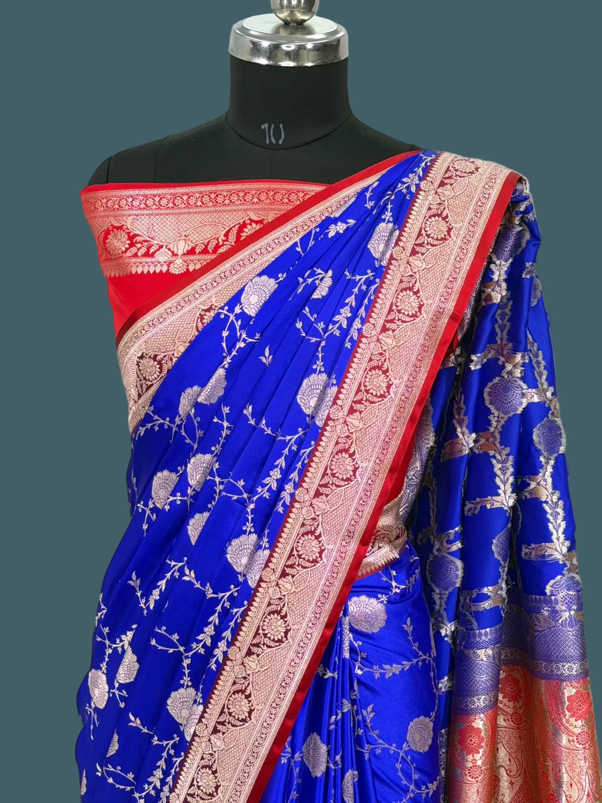 Banarasi Mushru Katan Silk Saree